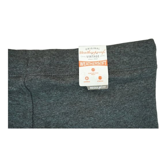 NWT Weatherproof Vintage Men's  Knit Jogger Sweatpants Dark Grey Size M MSRP $60 - Picture 3 of 5